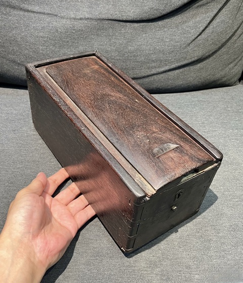 古玩雜項文具盒真品鑒賞圖