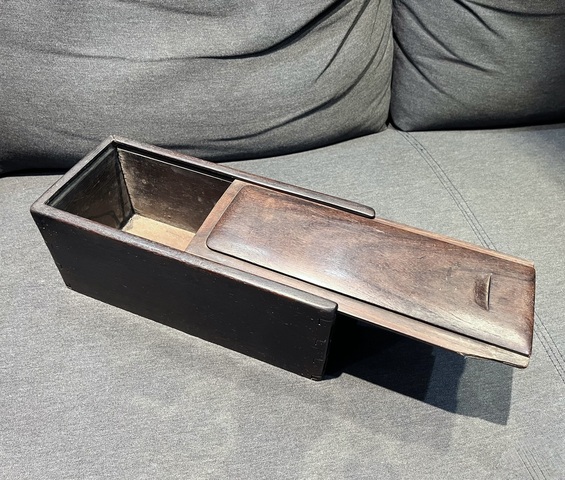 古玩雜項文具盒真品鑒賞圖