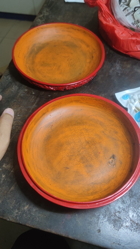 古玩雜項剔紅漆盒真品鑒賞圖