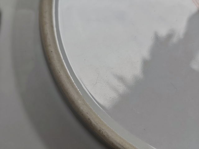 古玩陶瓷人物紋廣彩盤真品鑒賞圖