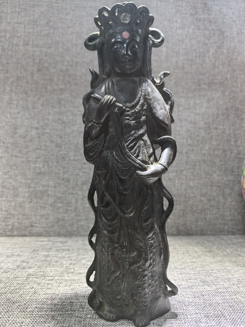 古玩銅器造像真品鑒賞圖