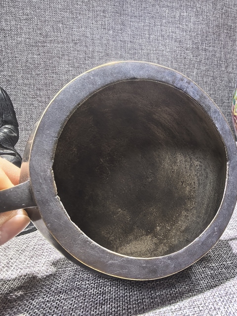 古玩銅器銅爐真品鑒賞圖