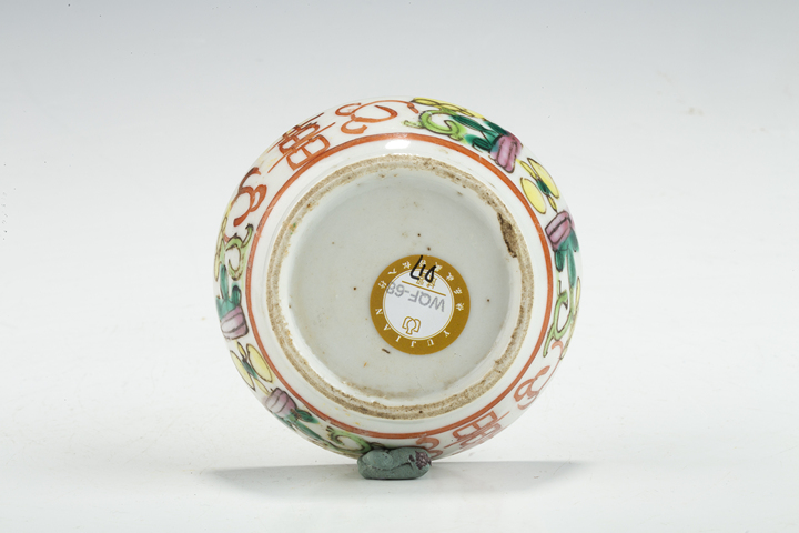 古玩陶瓷清晚·粉彩五子奪魁紋蓋盒
真品鑒賞圖