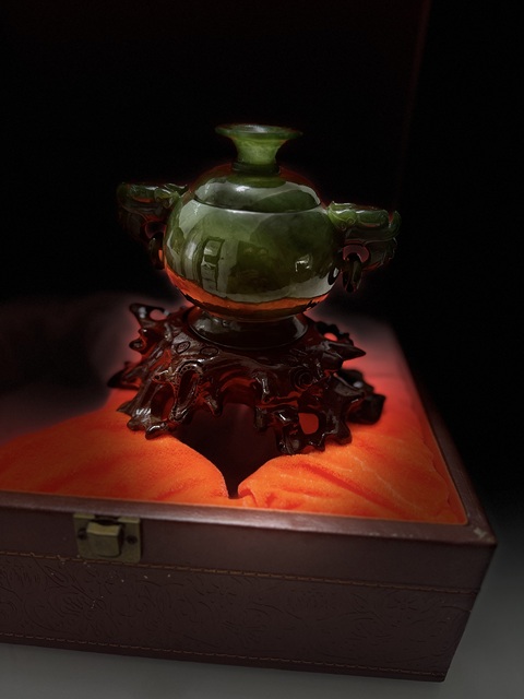 古玩玉器香爐真品鑒賞圖