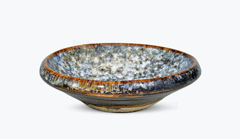 古玩陶瓷吉州窯茶盞真品鑒賞圖