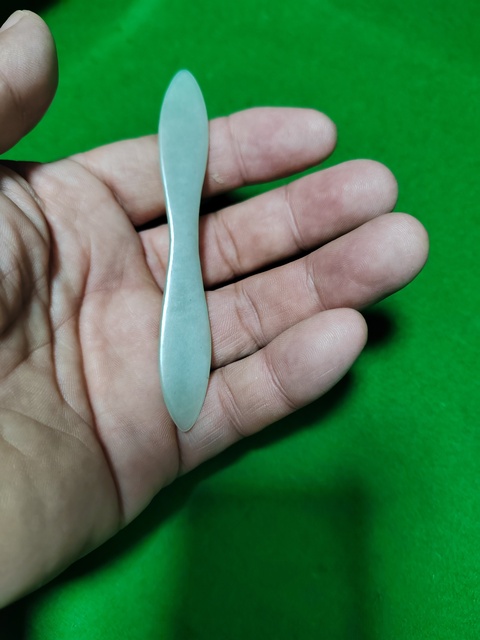 古玩玉器晚清民國和田玉雕“素紋發簪”拍賣，當前價格999元