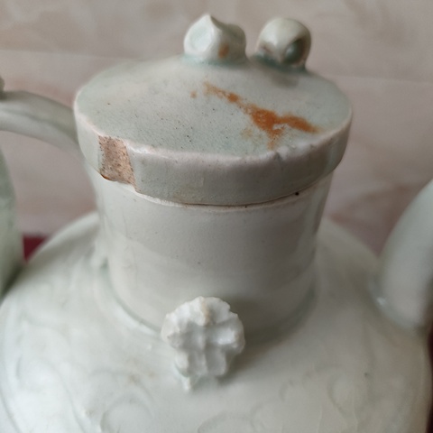 古玩陶瓷湖田窯影青釉執(zhí)壺拍賣，當(dāng)前價格12000元