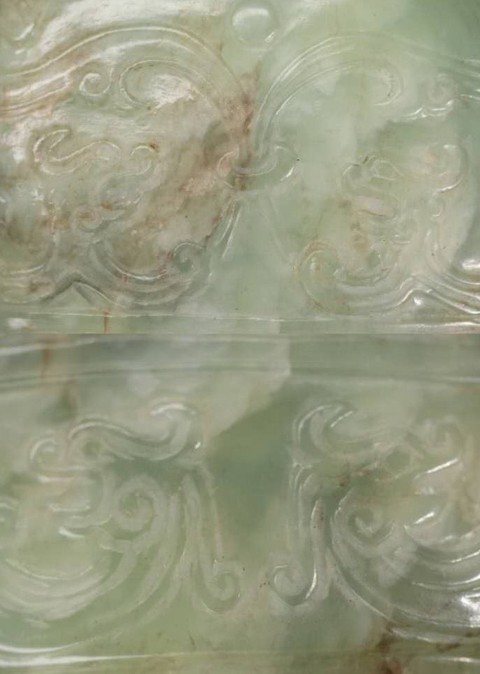 古玩玉器玉觀賞瓶真品鑒賞圖