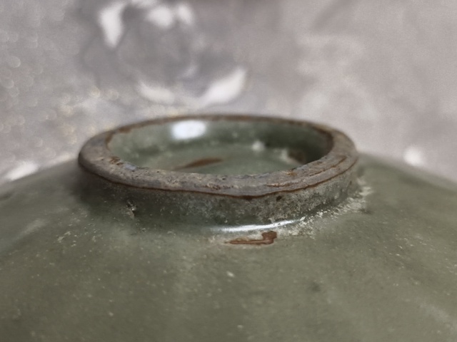 古玩陶瓷龍泉窯青瓷蓮瓣盤真品鑒賞圖