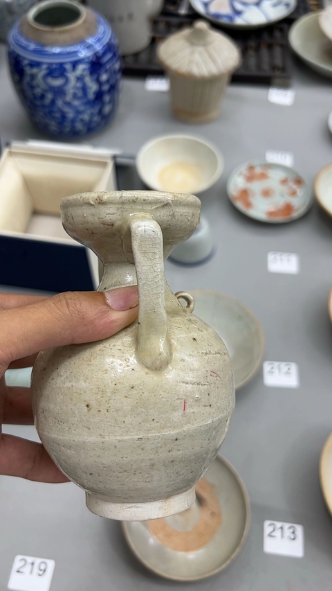 古玩陶瓷洗口執壺真品鑒賞圖