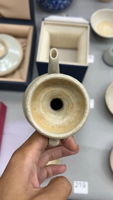 古玩陶瓷洗口執壺真品鑒賞圖