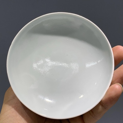 古玩陶瓷花果紋青花蓋碗真品鑒賞圖