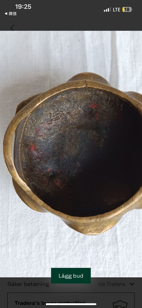 古玩銅器銅爐真品鑒賞圖