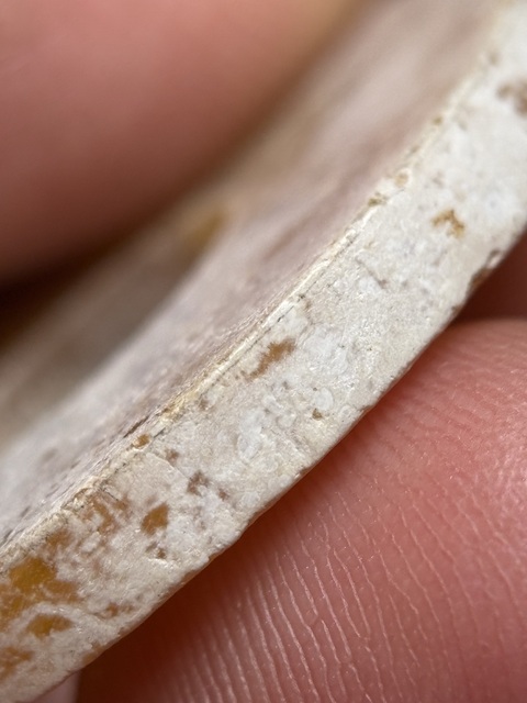 古玩玉器漢素璧真品鑒賞圖