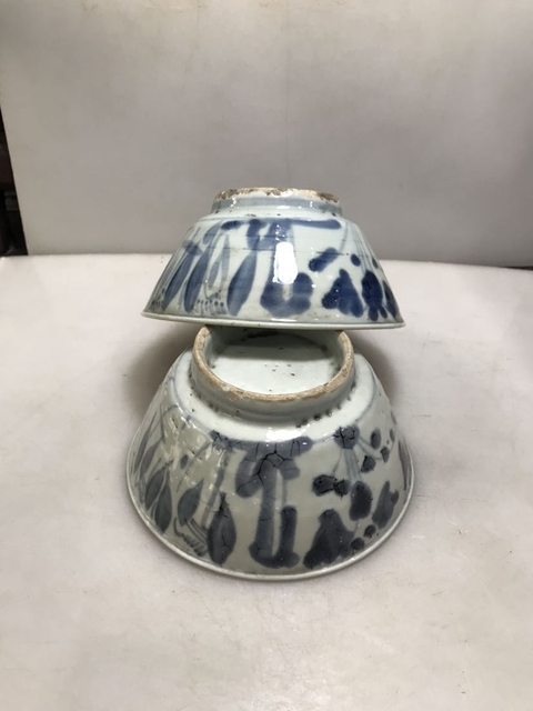 古玩陶瓷青花碗拍賣,當前價格200元