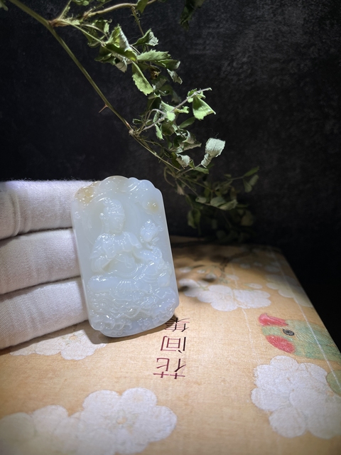 古玩玉器玉牌子真品鑒賞圖