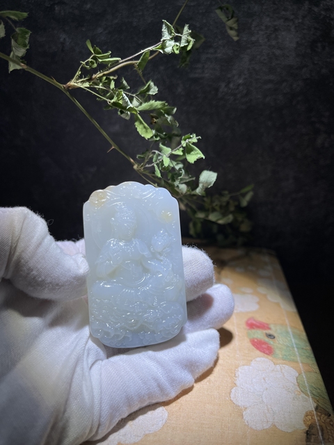 古玩玉器玉牌子真品鑒賞圖