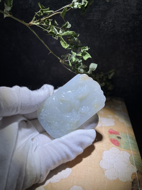 古玩玉器玉牌子真品鑒賞圖