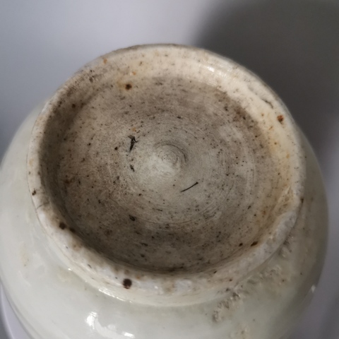 古玩陶瓷明末清初，“金玉堆積”青花文字罐拍賣，當前價格2222元