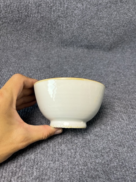 古玩陶瓷白釉碗拍賣，當前價格1388元