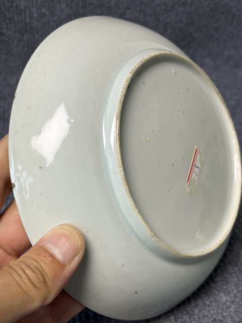 古玩陶瓷青花山水樓閣紋盤拍賣，當前價格888元