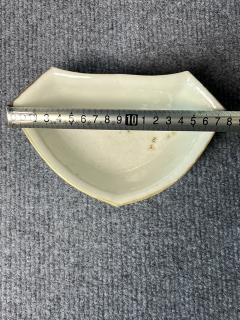 古玩陶瓷淺降彩高士童子紋角碗拍賣，當前價格1388元