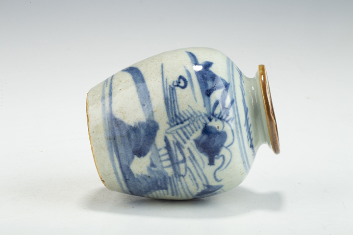 古玩陶瓷清早·青花山水紋罐
真品鑒賞圖