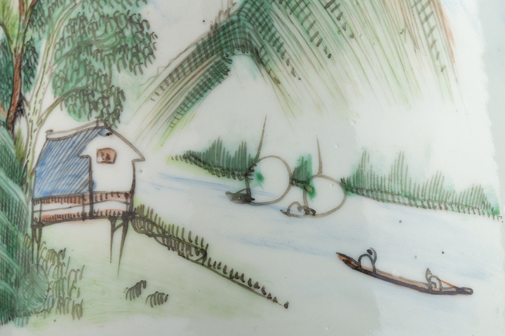 古玩陶瓷民國·淺絳彩山水紋茶壺
真品鑒賞圖