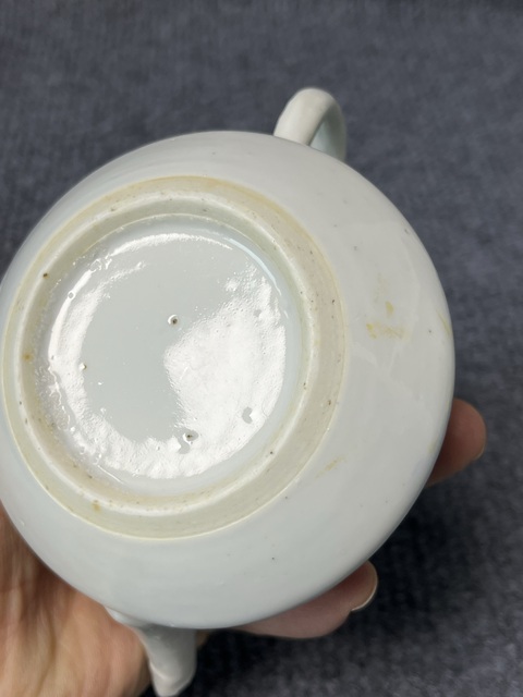 古玩陶瓷青花玲瓏瓷壺拍賣,當前價格999元