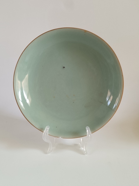 古玩陶瓷清中期～大清嘉慶篆體六制款拍賣，當(dāng)前價格388元