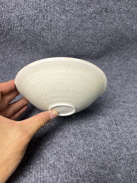 古玩陶瓷青白釉暗刻雙魚紋六出筋碗拍賣，當前價格2288元