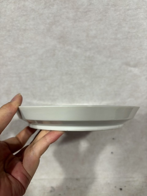 古玩陶瓷文字青花盤拍賣，當前價格2200元