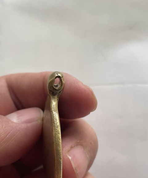 古玩銅器銅九宮牌真品鑒賞圖