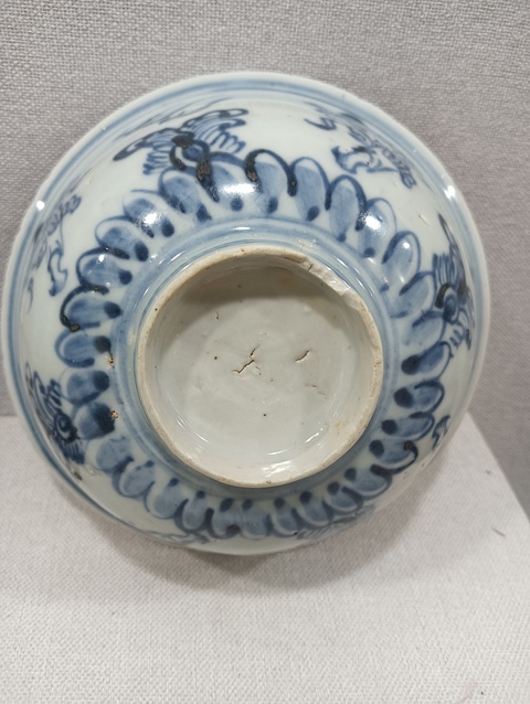 古玩陶瓷青花碗真品鑒賞圖