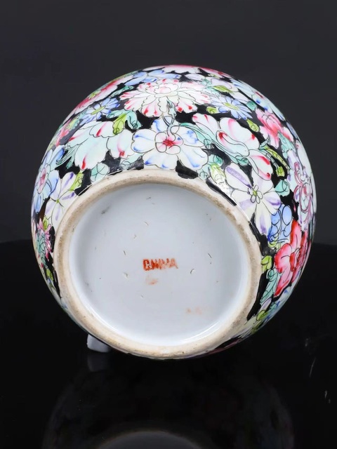 古玩陶瓷民國(guó)·百花不落地拍賣，當(dāng)前價(jià)格2980元