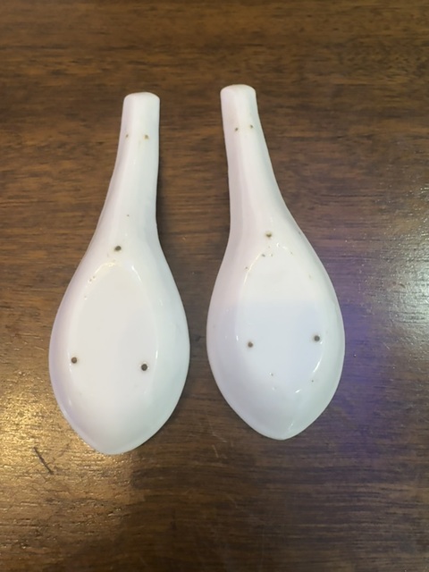 古玩陶瓷章江門青花湯勺真品鑒賞圖
