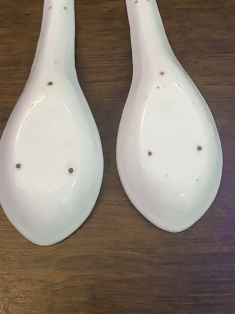 古玩陶瓷章江門青花湯勺真品鑒賞圖