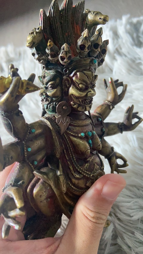 古玩銅器銅造像真品鑒賞圖