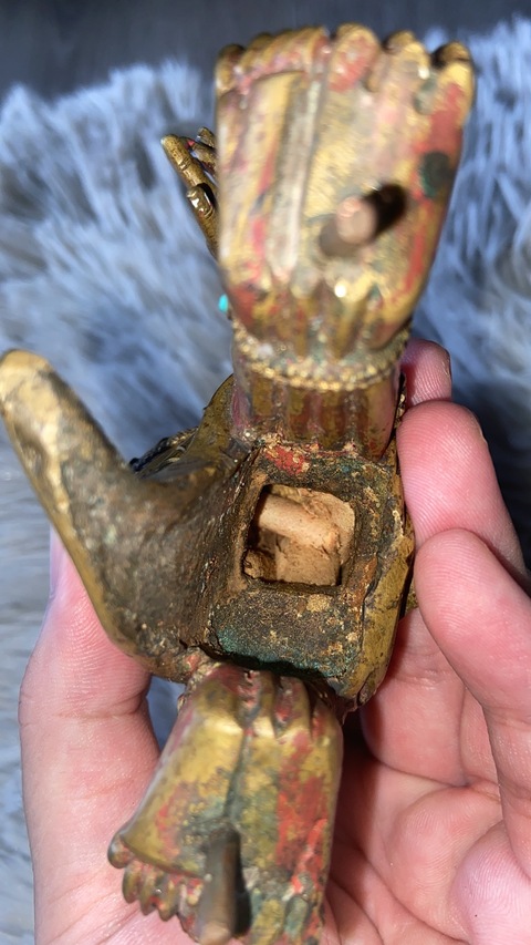 古玩銅器銅造像真品鑒賞圖