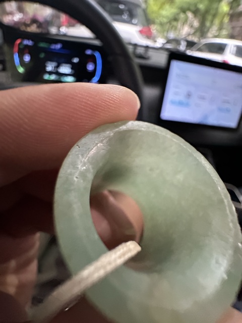 古玩玉器翡翠扳指真品鑒賞圖