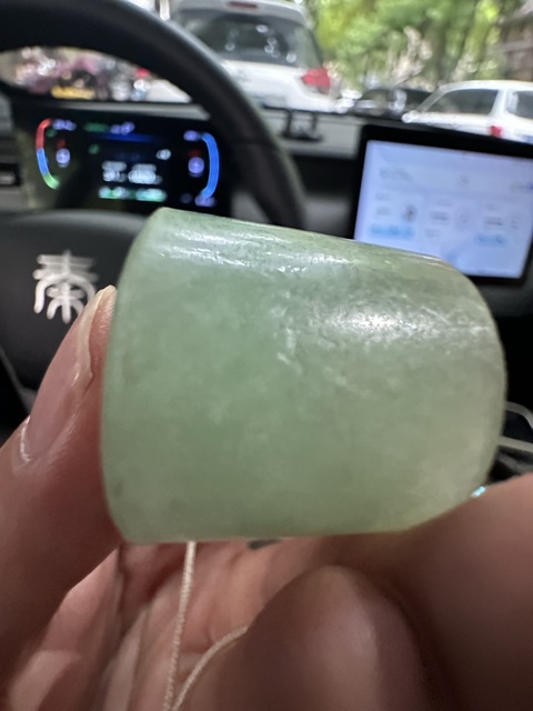 古玩玉器翡翠扳指真品鑒賞圖