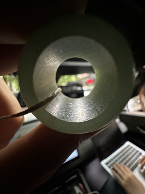 古玩玉器翡翠扳指真品鑒賞圖