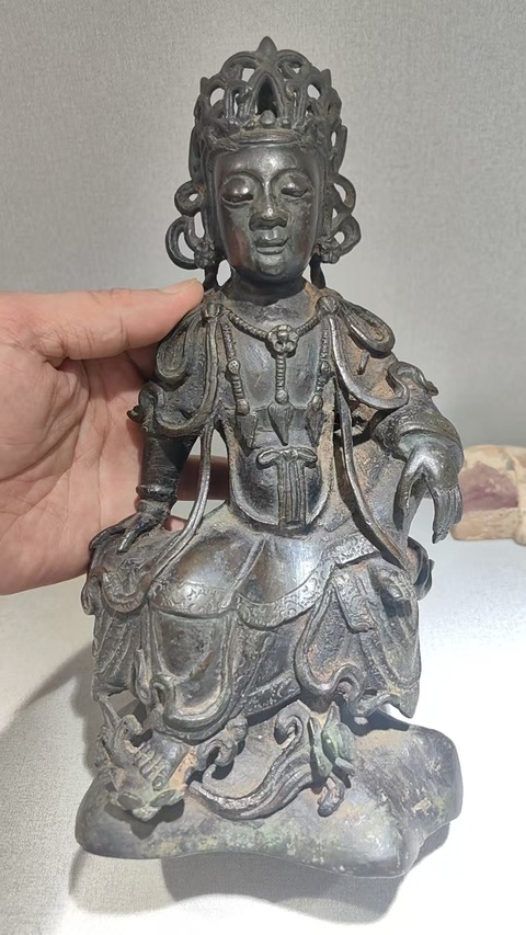 古玩銅器造像真品鑒賞圖