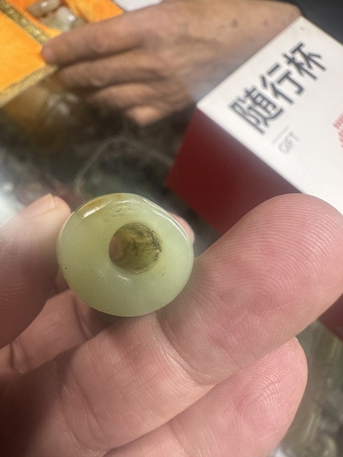 古玩玉器河磨玉雕“素紋勒”真品鑒賞圖