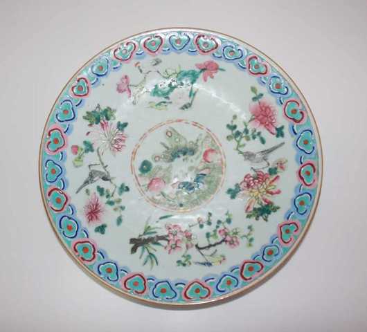 古玩陶瓷盤真品鑒賞圖