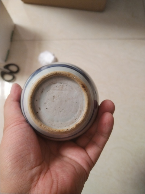 古玩陶瓷青花罐真品鑒賞圖