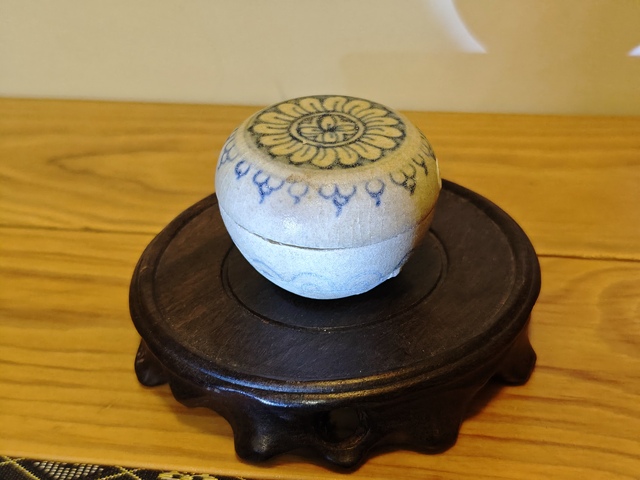 古玩陶瓷 青花蓋盒真品鑒賞圖