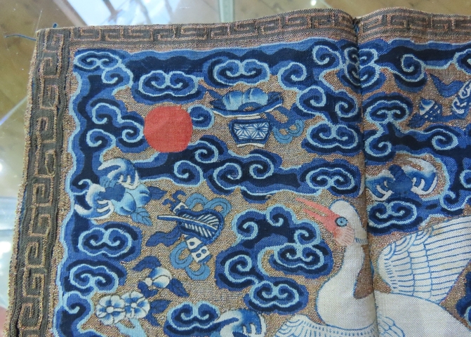 古玩雜項文官官補真品鑒賞圖