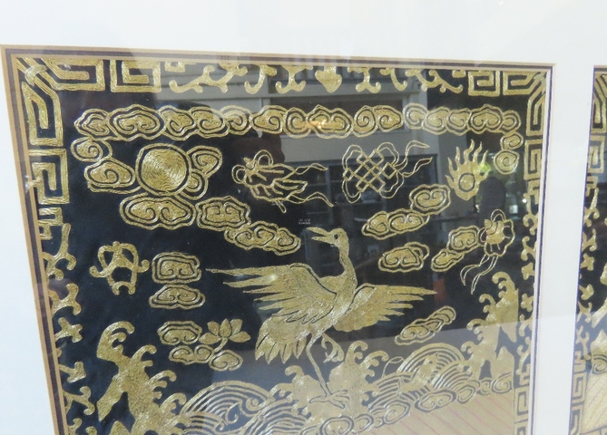 古玩雜項文官補真品鑒賞圖
