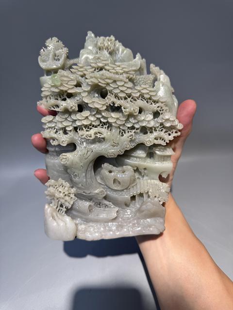 古玩玉器玉山子真品鑒賞圖